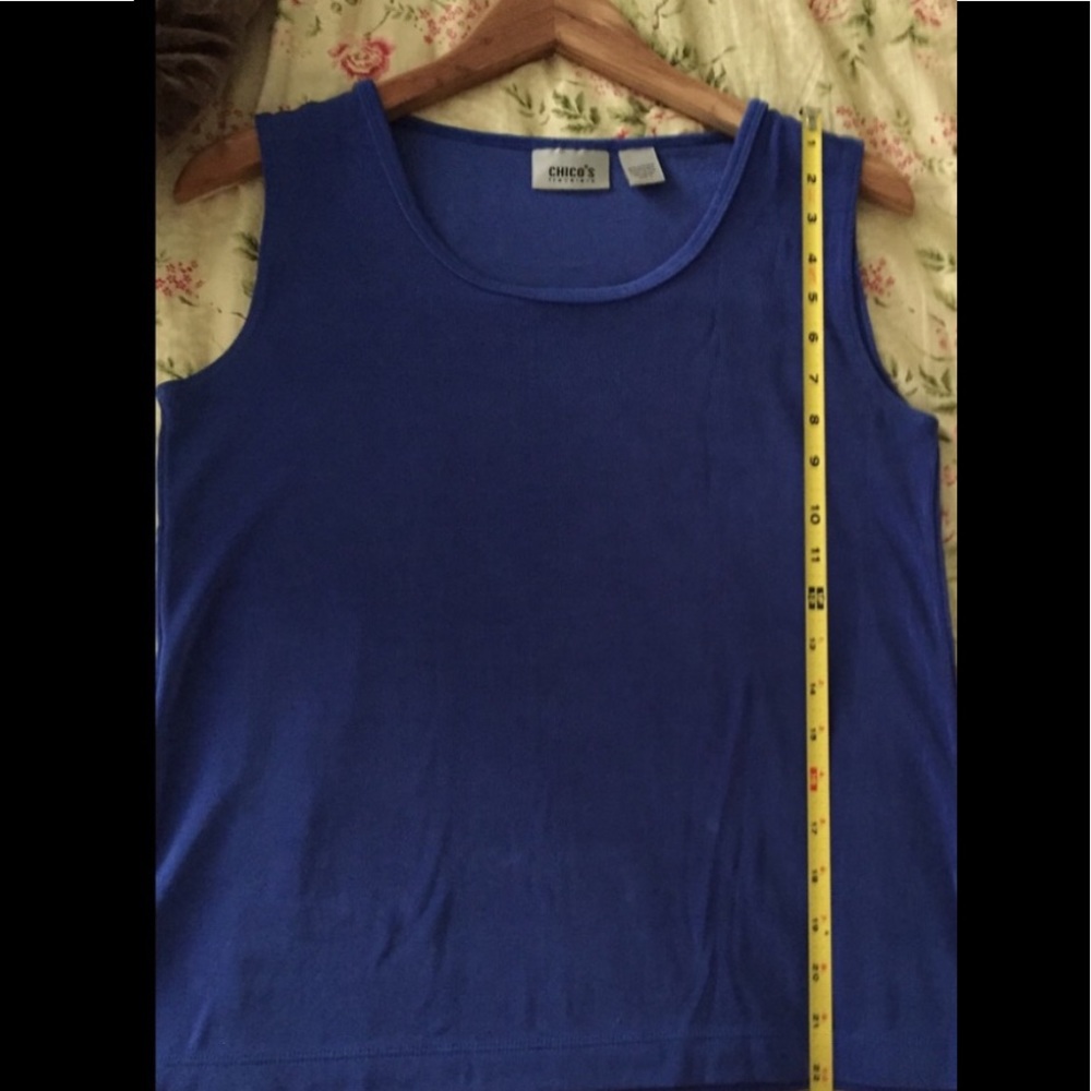 Chico’s Travelers Sleeveless shirt - size 1